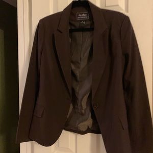 Brown blazer